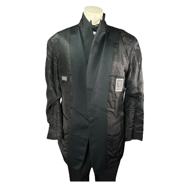 Christian Dior Tuxedo Jacket Vintage Suit Blazer Playboy Smoking Coat Mens 42L - Picture 7 of 12